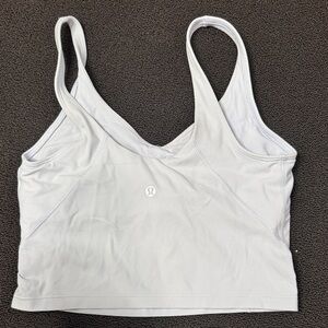 lululemon athletica dusty blueAthletic Support Crop Top